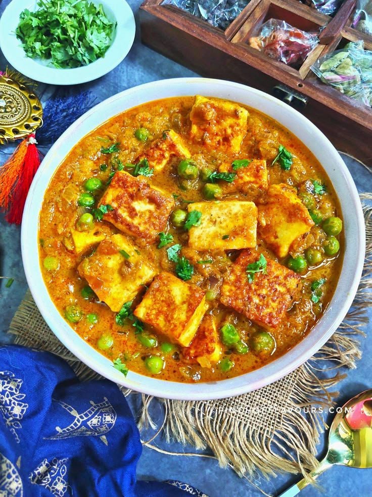 Matar Paneer