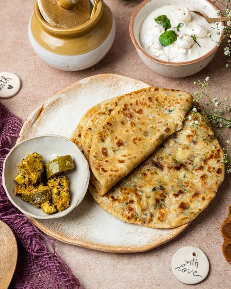 Tandoori Aaloo Pyaz Parantha